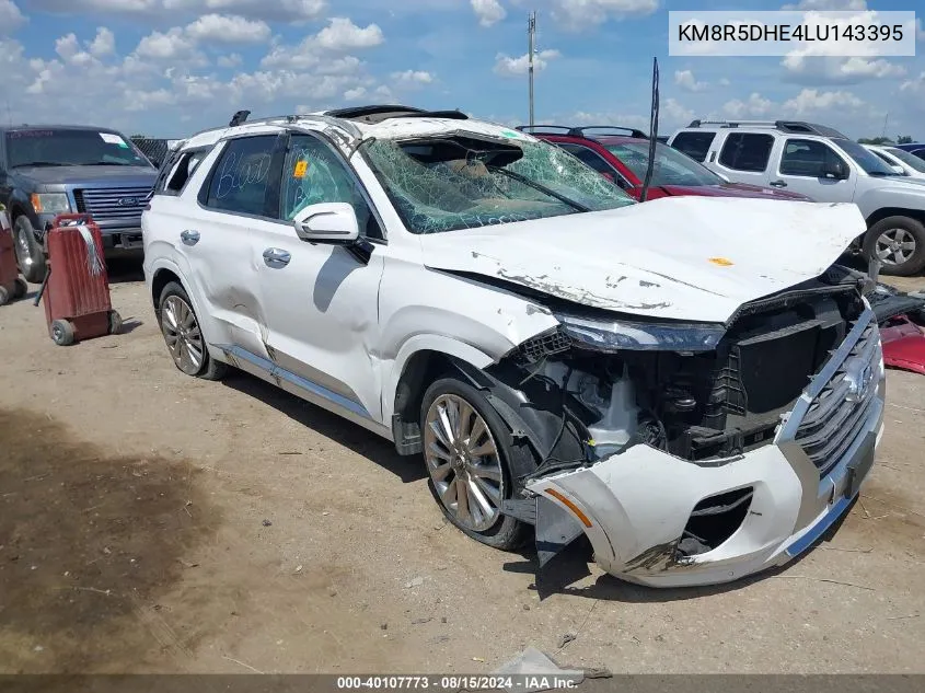 KM8R5DHE4LU143395 2020 Hyundai Palisade Limited