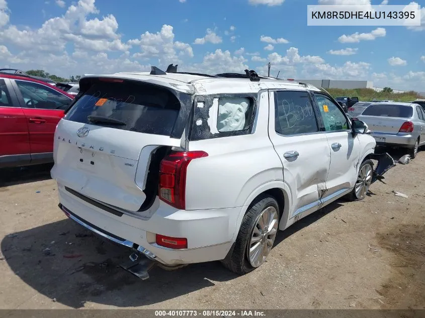 KM8R5DHE4LU143395 2020 Hyundai Palisade Limited