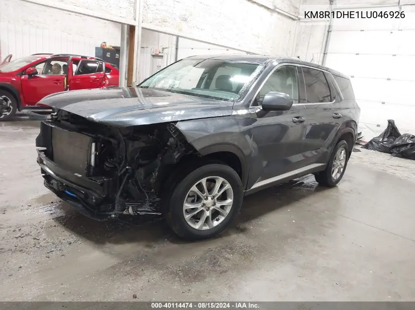 KM8R1DHE1LU046926 2020 Hyundai Palisade Se