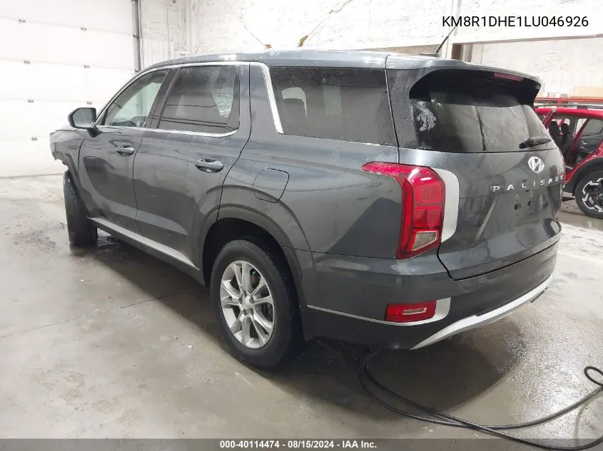 KM8R1DHE1LU046926 2020 Hyundai Palisade Se