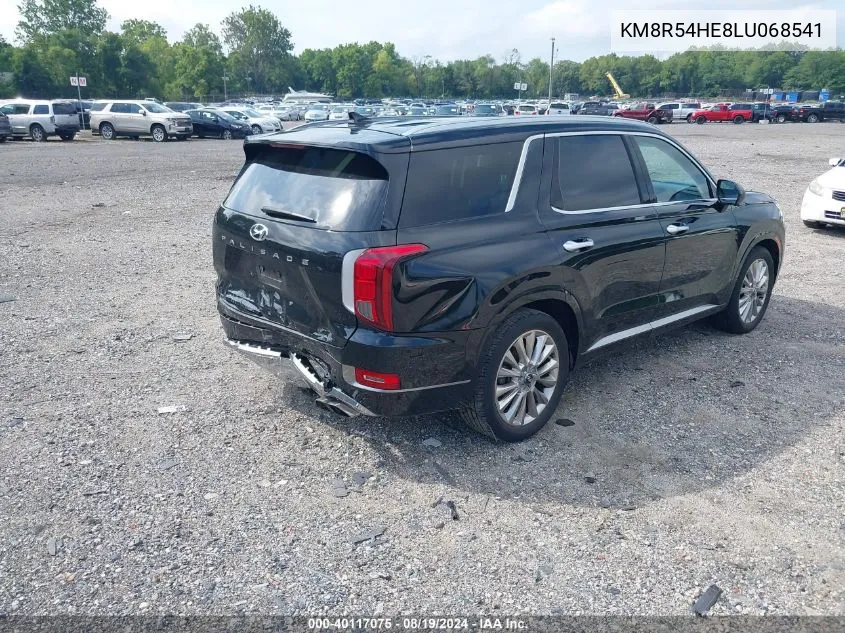 KM8R54HE8LU068541 2020 Hyundai Palisade Limited