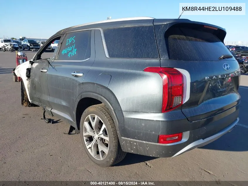 KM8R44HE2LU109488 2020 Hyundai Palisade Sel