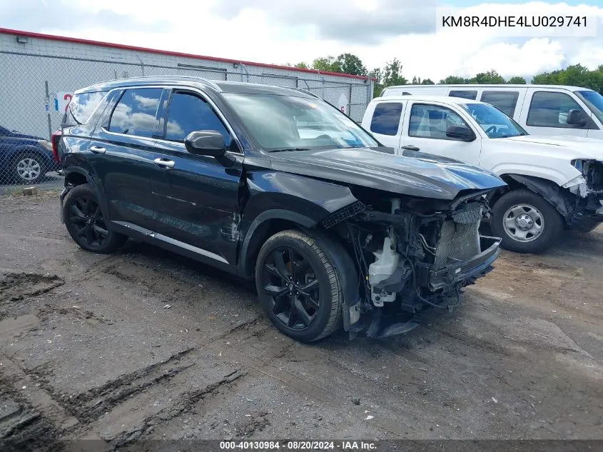 KM8R4DHE4LU029741 2020 Hyundai Palisade Sel