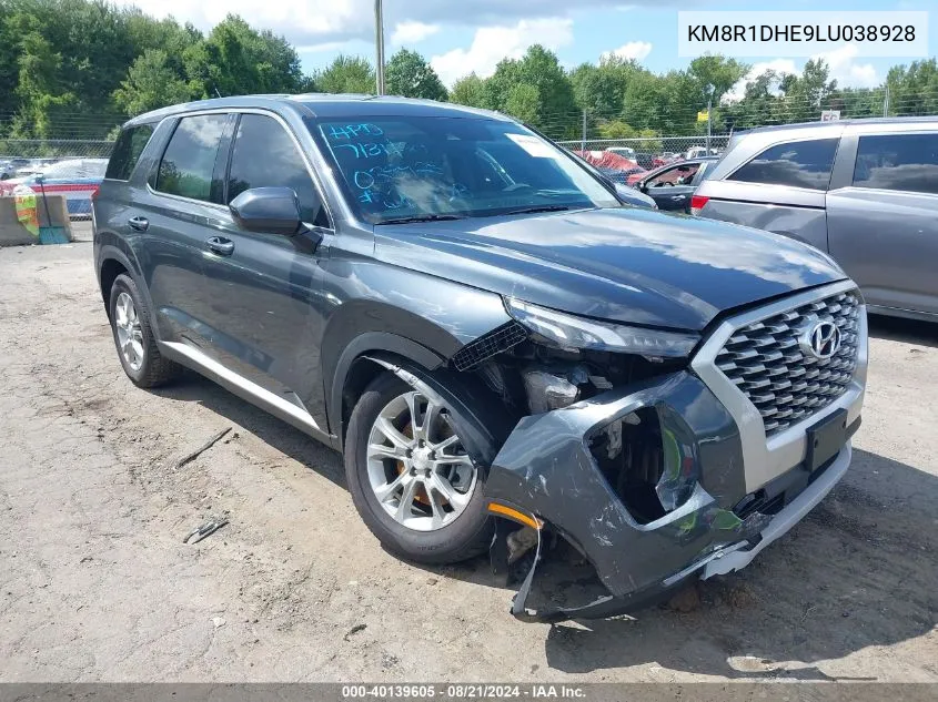 KM8R1DHE9LU038928 2020 Hyundai Palisade Se