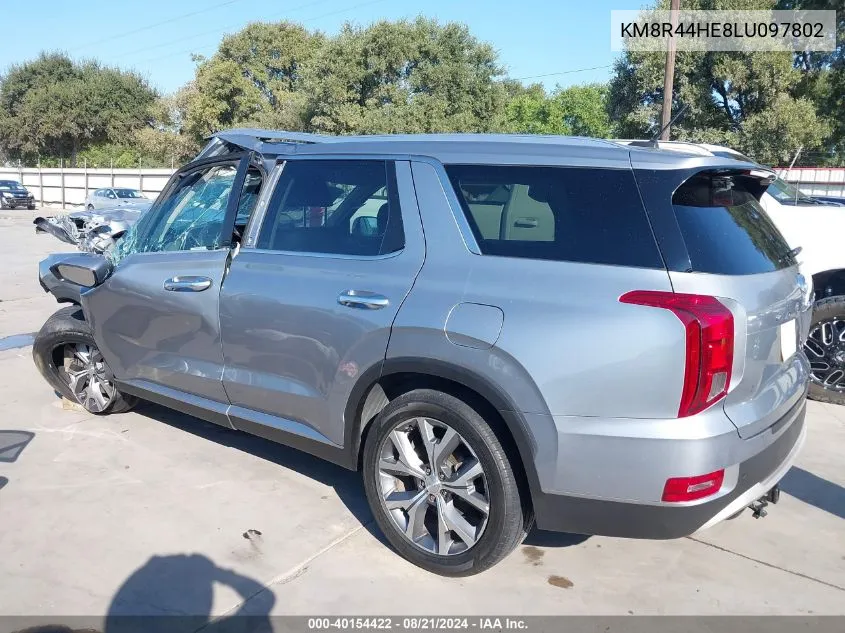 KM8R44HE8LU097802 2020 Hyundai Palisade Sel