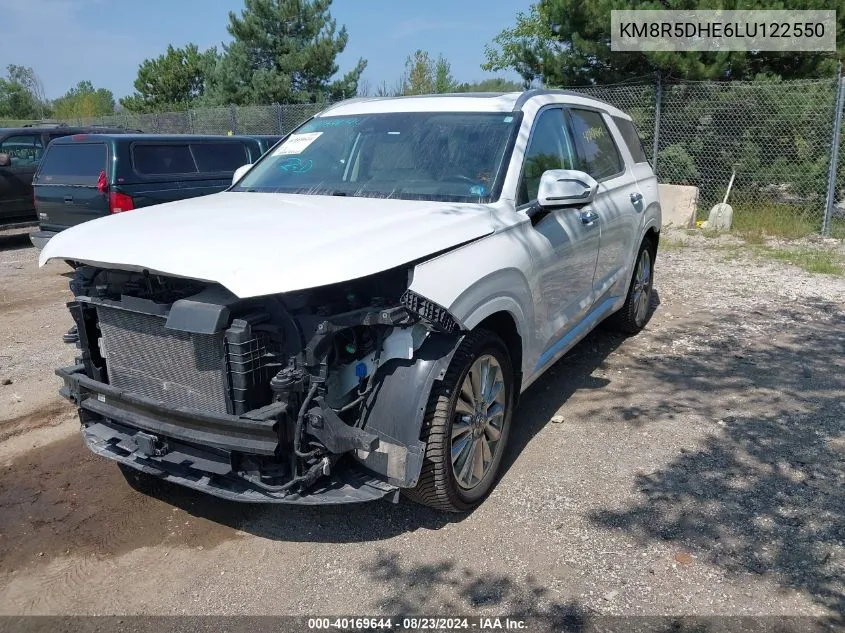 KM8R5DHE6LU122550 2020 Hyundai Palisade Limited