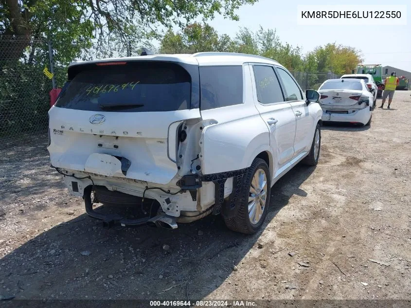 KM8R5DHE6LU122550 2020 Hyundai Palisade Limited