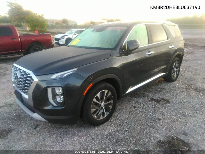 KM8R2DHE3LU037190 2020 Hyundai Palisade Sel