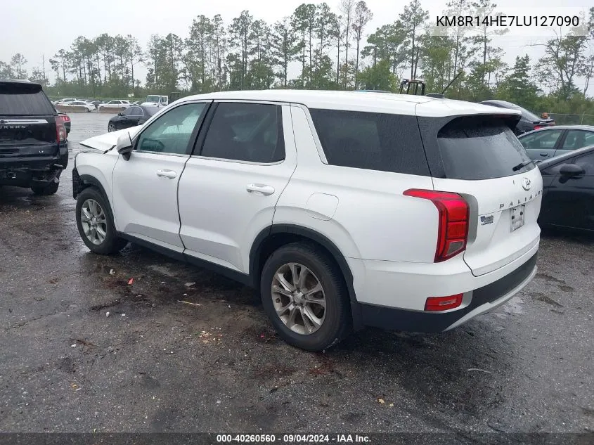 2020 Hyundai Palisade Se VIN: KM8R14HE7LU127090 Lot: 40260560