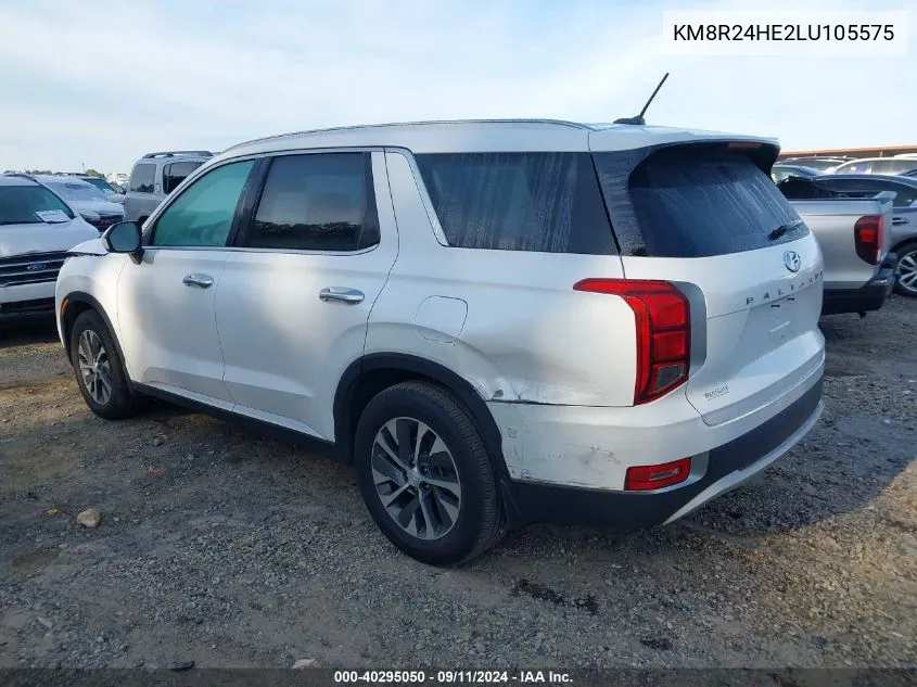 2020 Hyundai Palisade Sel VIN: KM8R24HE2LU105575 Lot: 40295050