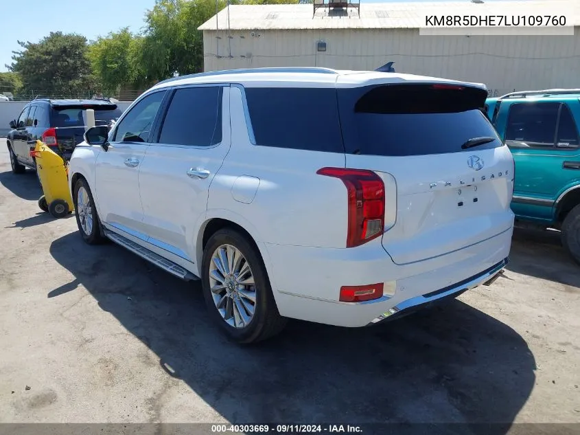 KM8R5DHE7LU109760 2020 Hyundai Palisade Limited