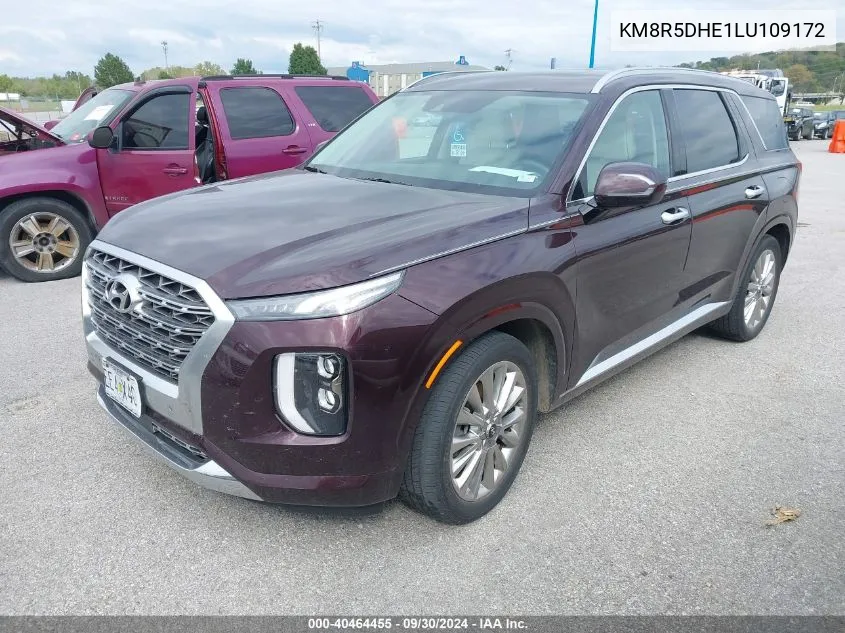 KM8R5DHE1LU109172 2020 Hyundai Palisade Limited