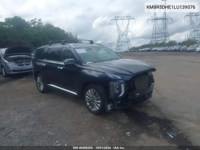 2020 Hyundai Palisade Limited VIN: KM8R5DHE1LU139076 Lot: 40485203