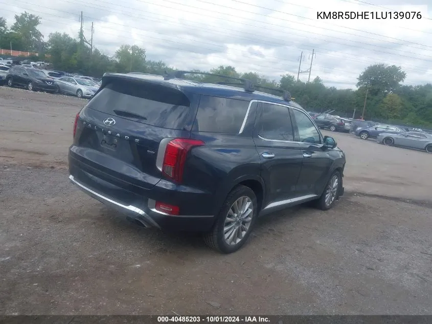 2020 Hyundai Palisade Limited VIN: KM8R5DHE1LU139076 Lot: 40485203