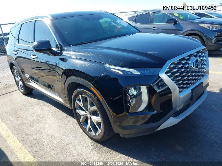 KM8R44HE3LU109452 2020 Hyundai Palisade Sel