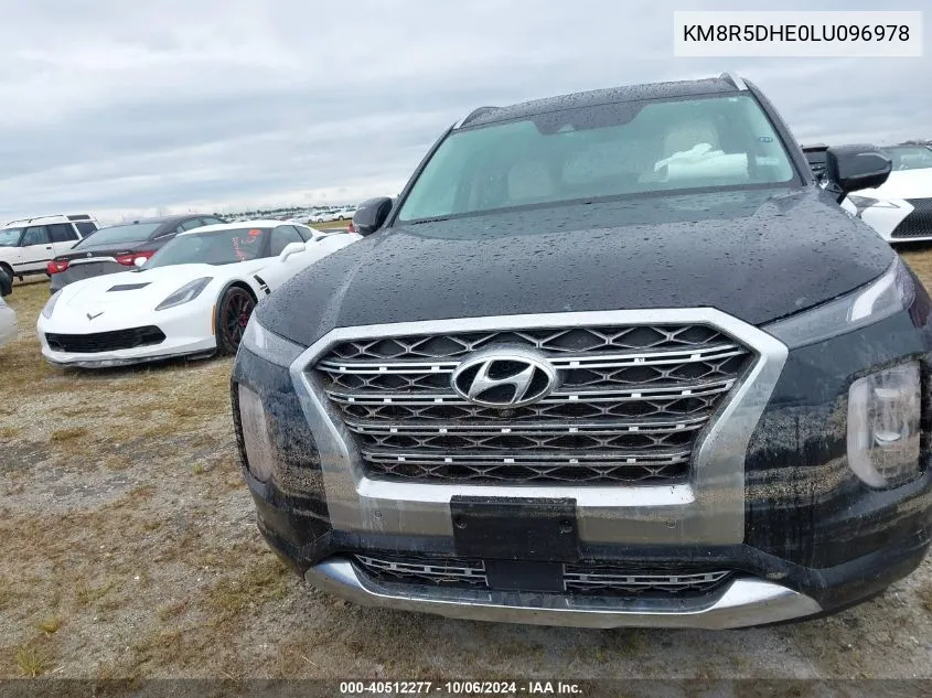 2020 Hyundai Palisade Limited VIN: KM8R5DHE0LU096978 Lot: 40512277