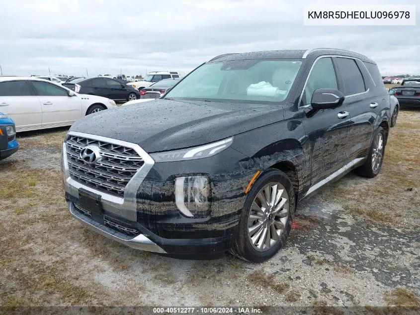 2020 Hyundai Palisade Limited VIN: KM8R5DHE0LU096978 Lot: 40512277