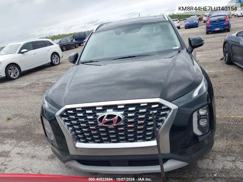 2020 Hyundai Palisade Sel VIN: KM8R44HE7LU140154 Lot: 40523894