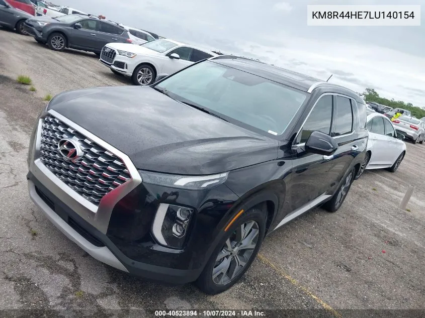 2020 Hyundai Palisade Sel VIN: KM8R44HE7LU140154 Lot: 40523894