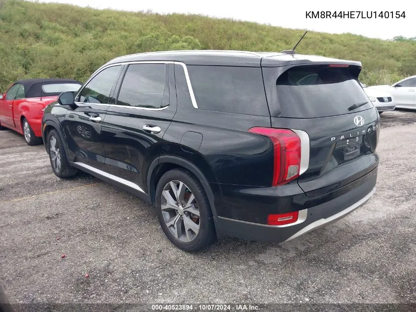 2020 Hyundai Palisade Sel VIN: KM8R44HE7LU140154 Lot: 40523894