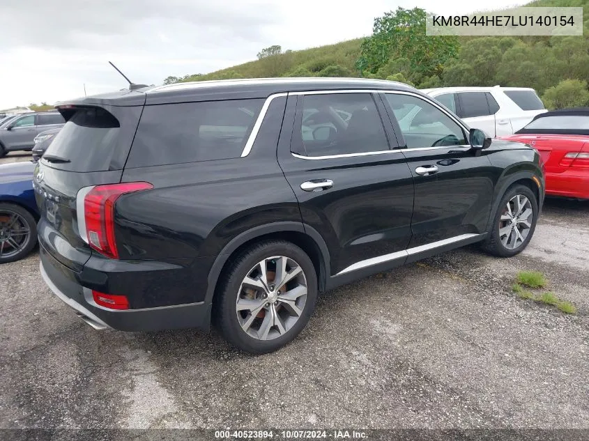 2020 Hyundai Palisade Sel VIN: KM8R44HE7LU140154 Lot: 40523894