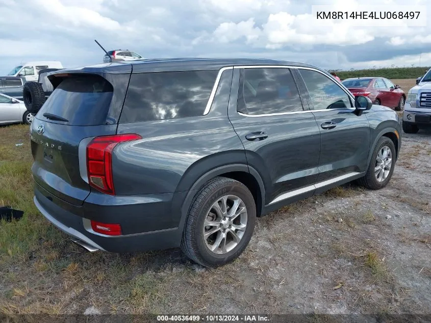 2020 Hyundai Palisade Se VIN: KM8R14HE4LU068497 Lot: 40536499