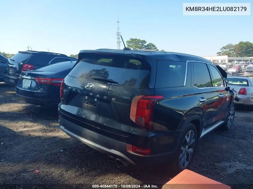 2020 Hyundai Palisade Sel VIN: KM8R34HE2LU082179 Lot: 40544170