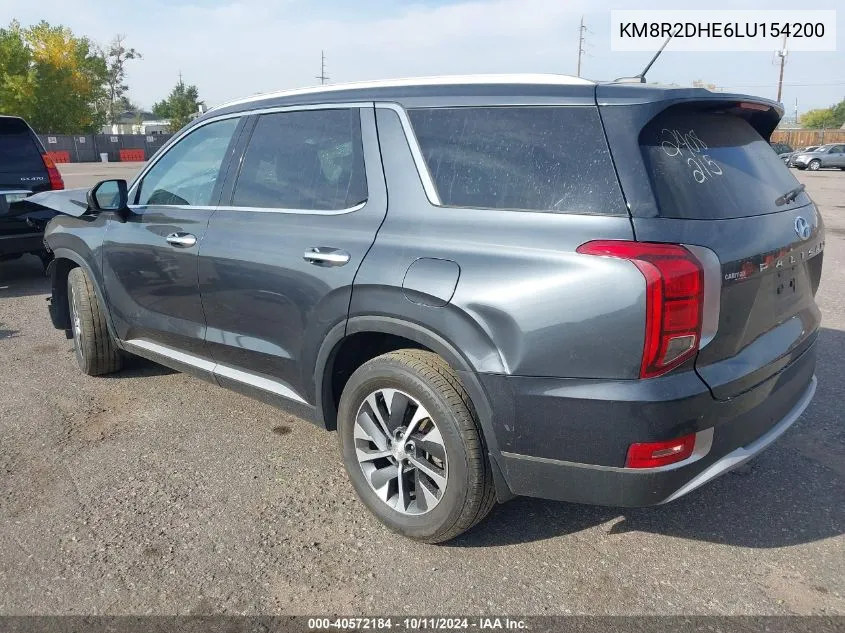 KM8R2DHE6LU154200 2020 Hyundai Palisade Sel