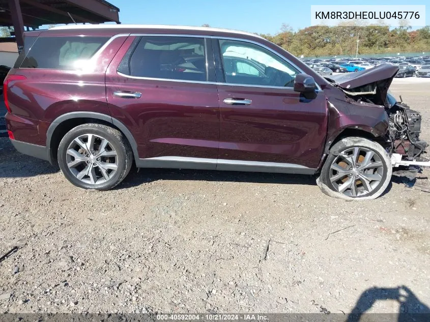 2020 Hyundai Palisade Sel VIN: KM8R3DHE0LU045776 Lot: 40592004