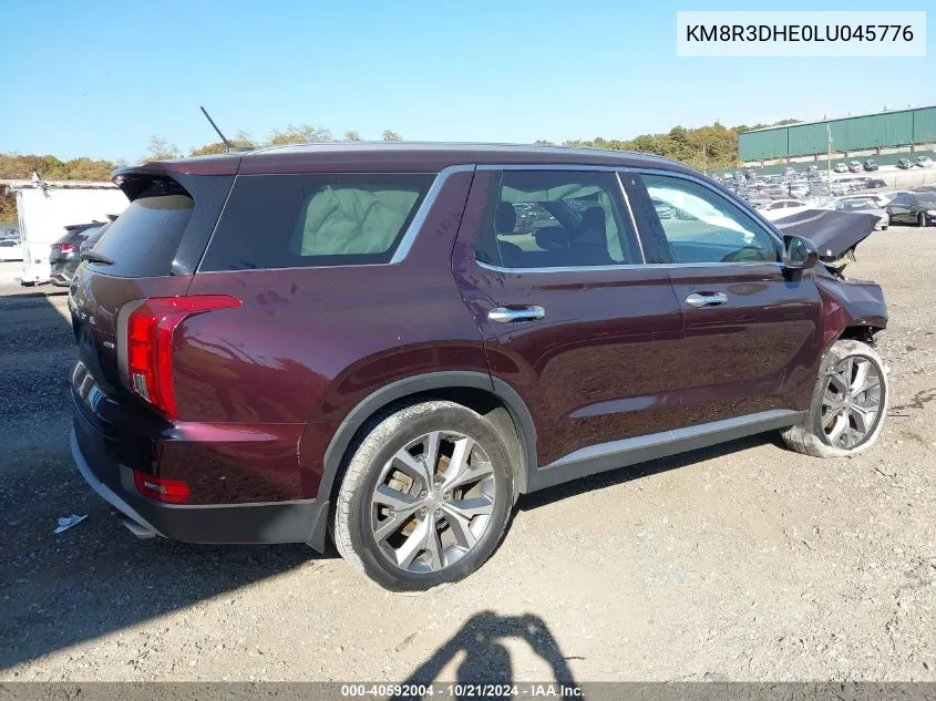 KM8R3DHE0LU045776 2020 Hyundai Palisade Sel