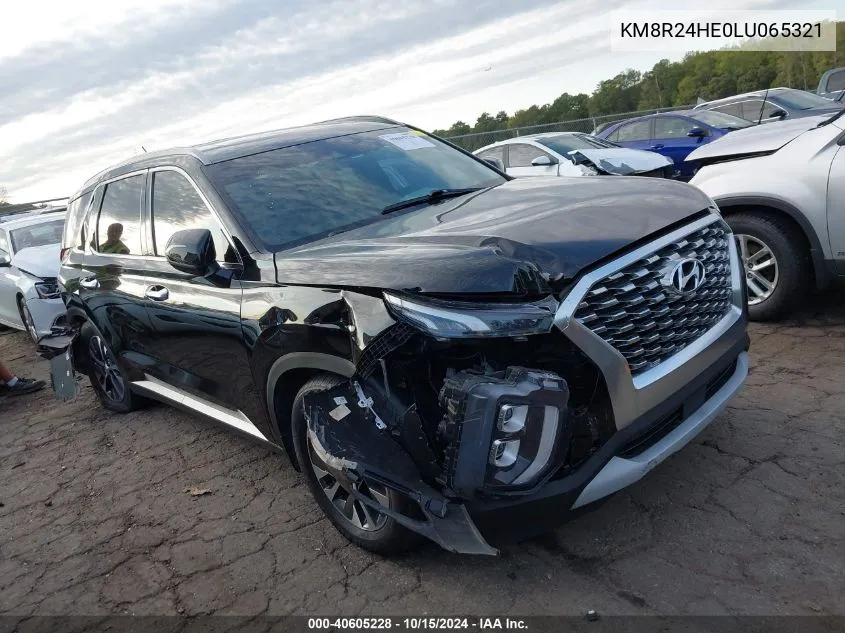 2020 Hyundai Palisade Sel VIN: KM8R24HE0LU065321 Lot: 40605228