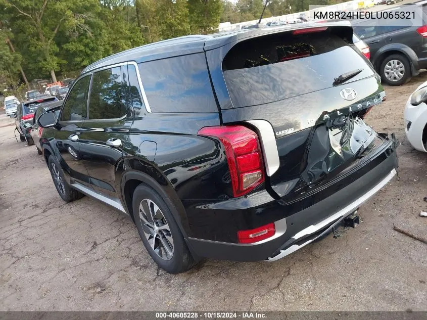 2020 Hyundai Palisade Sel VIN: KM8R24HE0LU065321 Lot: 40605228