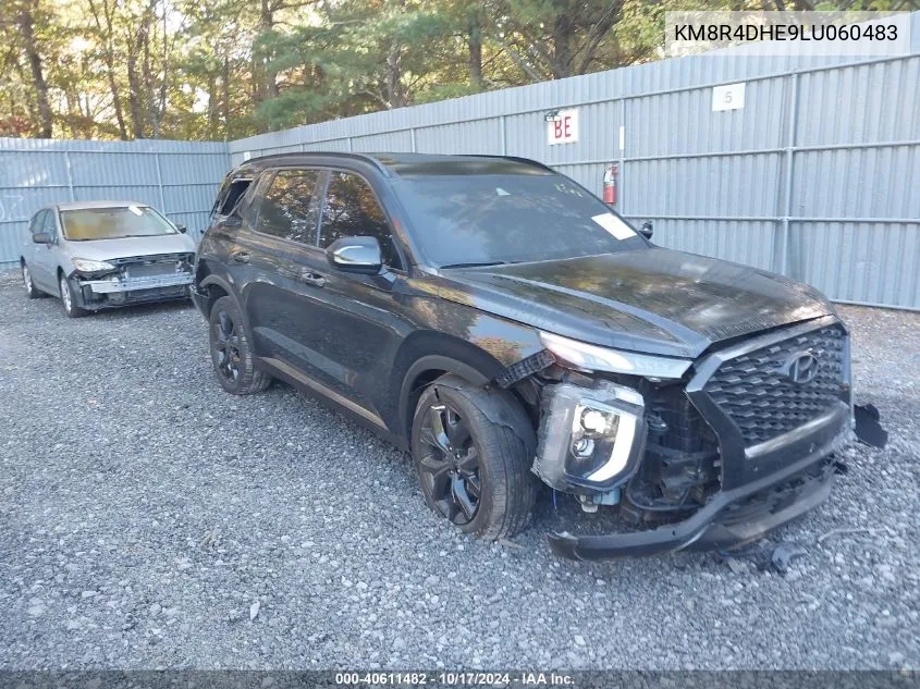 2020 Hyundai Palisade Sel VIN: KM8R4DHE9LU060483 Lot: 40611482