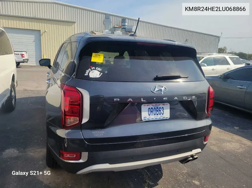 2020 Hyundai Palisade Sel VIN: KM8R24HE2LU068866 Lot: 40654922