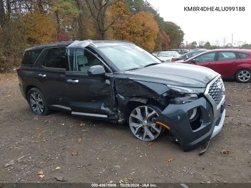 2020 Hyundai Palisade Sel VIN: KM8R4DHE4LU099188 Lot: 40678906