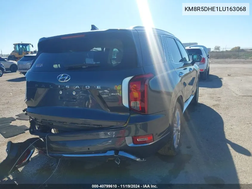 2020 Hyundai Palisade Limited VIN: KM8R5DHE1LU163068 Lot: 40799610