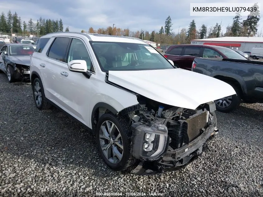 KM8R3DHE9LU079439 2020 Hyundai Palisade Sel