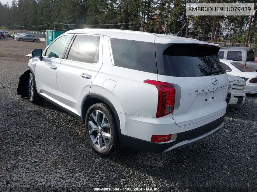 KM8R3DHE9LU079439 2020 Hyundai Palisade Sel