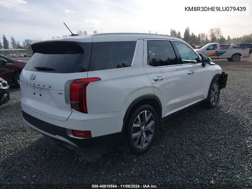 KM8R3DHE9LU079439 2020 Hyundai Palisade Sel