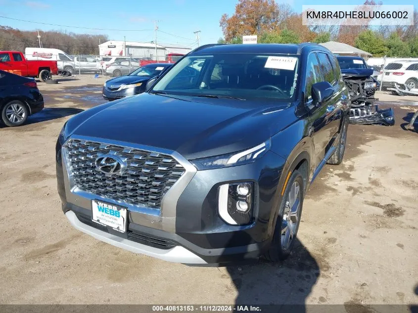 KM8R4DHE8LU066002 2020 Hyundai Palisade Sel