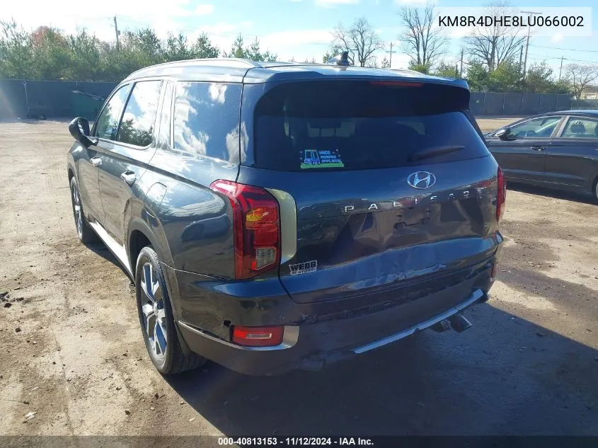 KM8R4DHE8LU066002 2020 Hyundai Palisade Sel