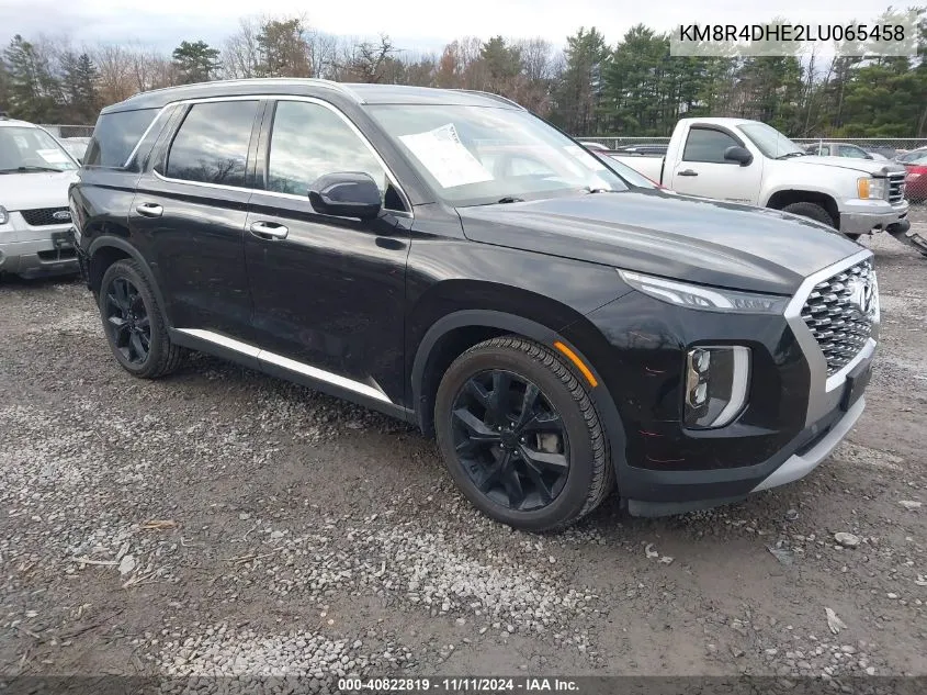 2020 Hyundai Palisade Sel VIN: KM8R4DHE2LU065458 Lot: 40822819