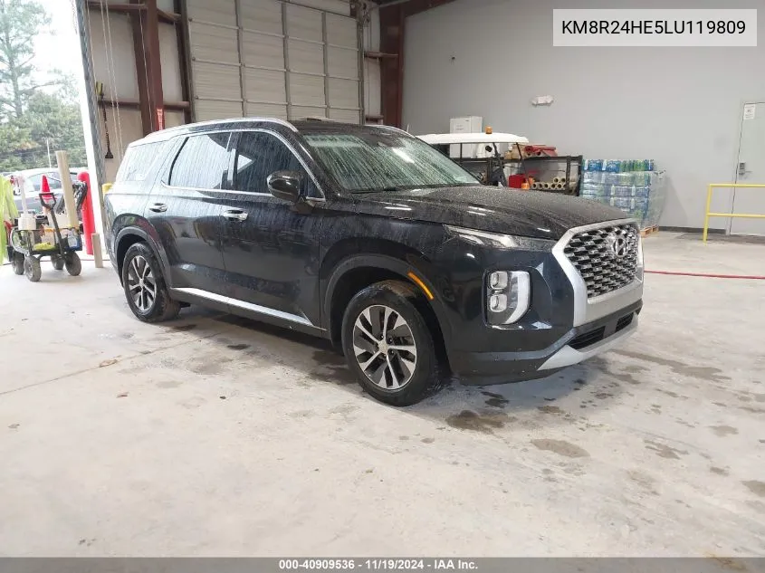 2020 Hyundai Palisade Sel VIN: KM8R24HE5LU119809 Lot: 40909536