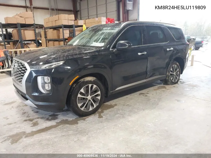 2020 Hyundai Palisade Sel VIN: KM8R24HE5LU119809 Lot: 40909536