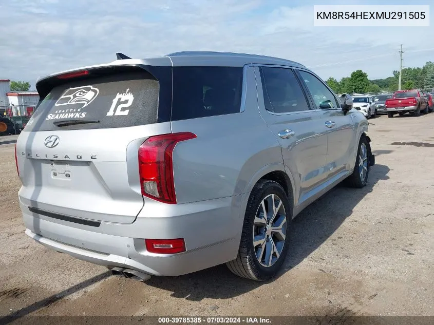 KM8R54HEXMU291505 2021 Hyundai Palisade Limited