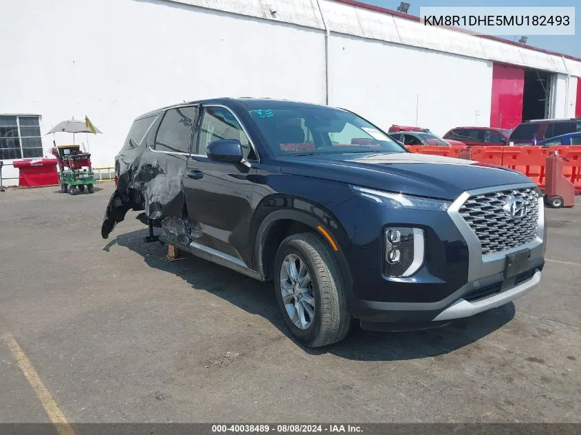 2021 Hyundai Palisade Se VIN: KM8R1DHE5MU182493 Lot: 40038489