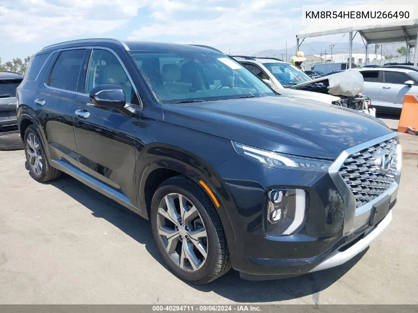 2021 Hyundai Palisade Limited VIN: KM8R54HE8MU266490 Lot: 40294711