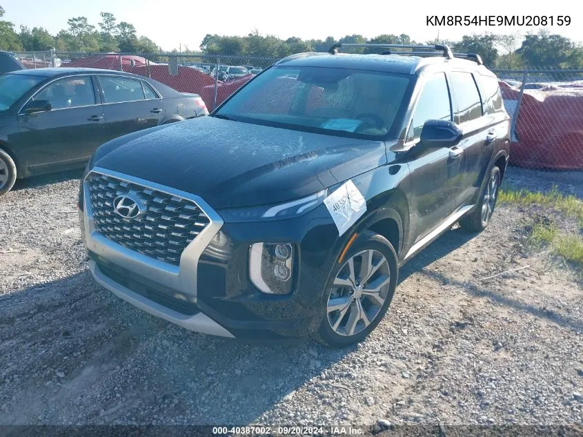 2021 Hyundai Palisade Limited VIN: KM8R54HE9MU208159 Lot: 40387002