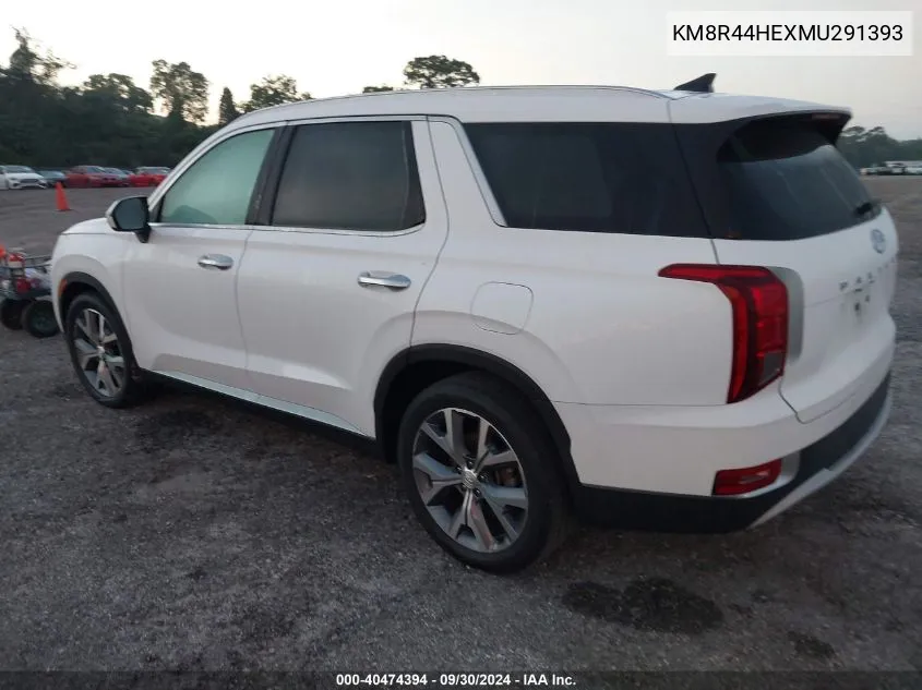 KM8R44HEXMU291393 2021 Hyundai Palisade Sel