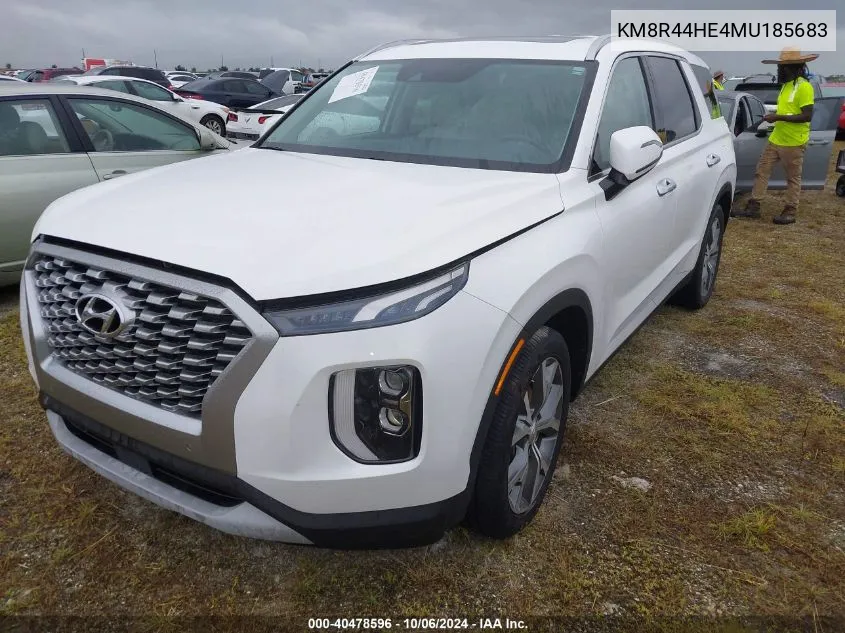 KM8R44HE4MU185683 2021 Hyundai Palisade Sel